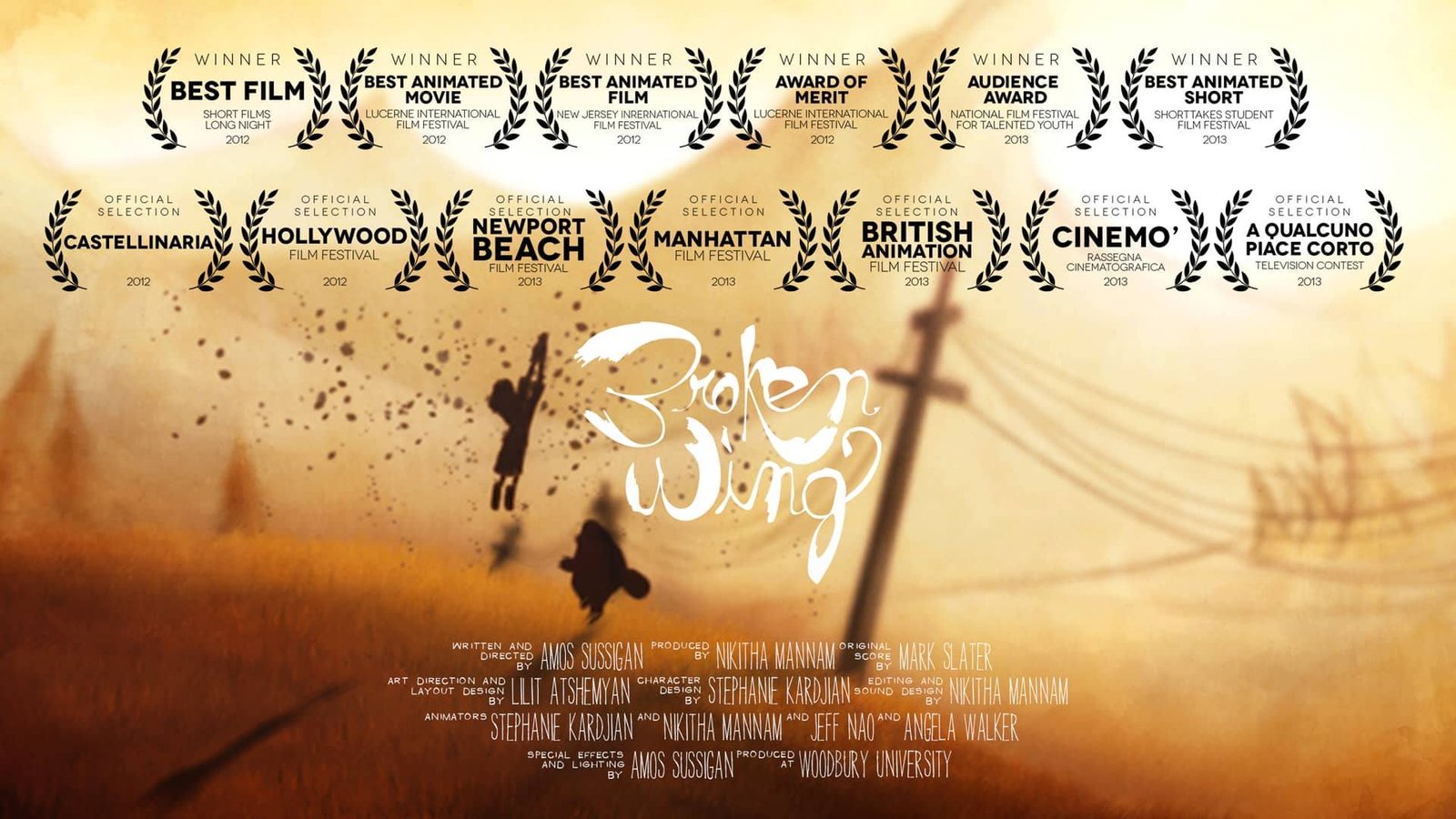 Broken Wing – Animation Film Scoring 1 Broken Wing Poster