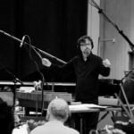 Mark Slater conducting Prague Metropolitan Orchestra at Smecky Studios
