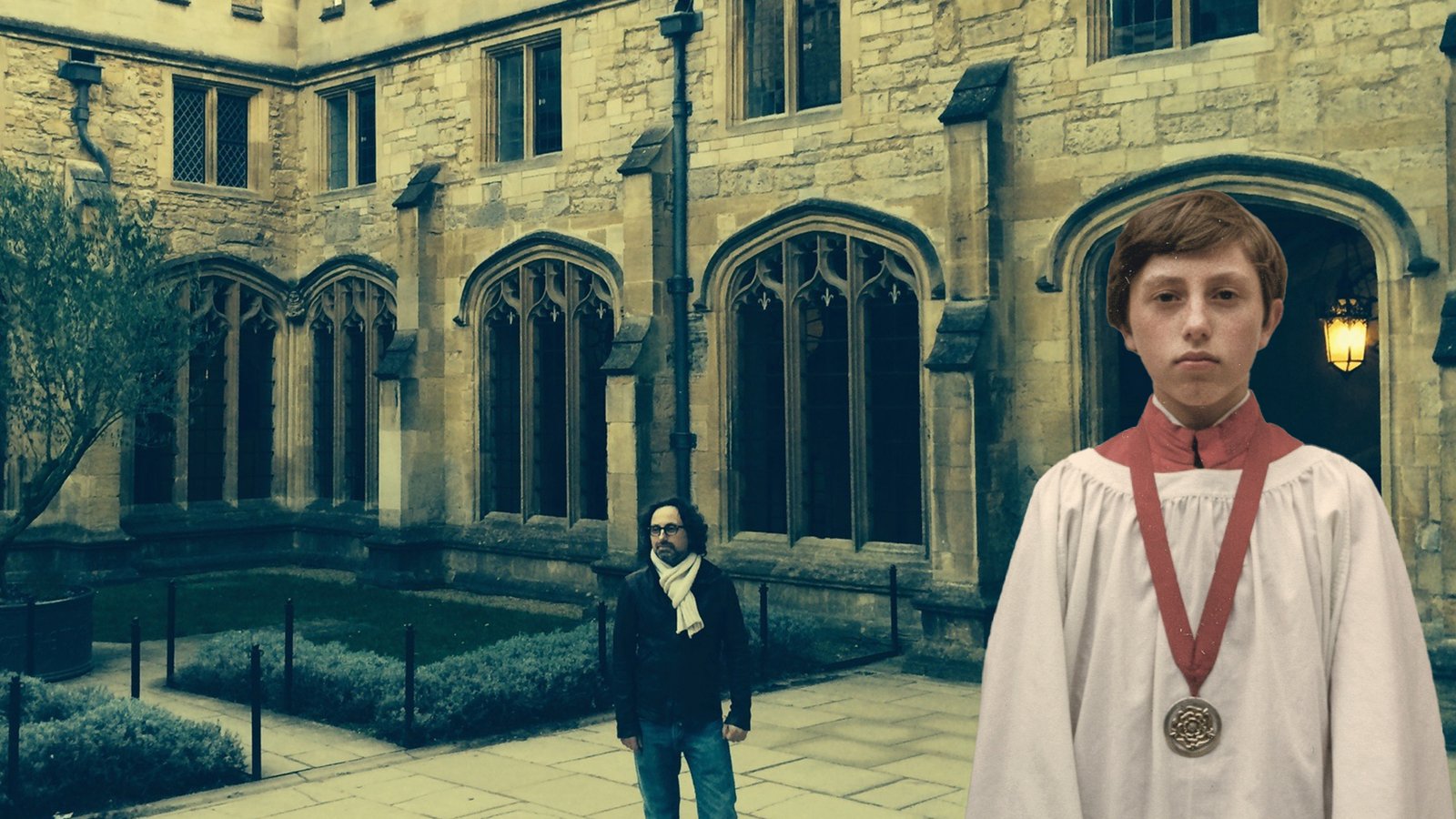 Mark Slater at Christ Church, Oxford as a chorister