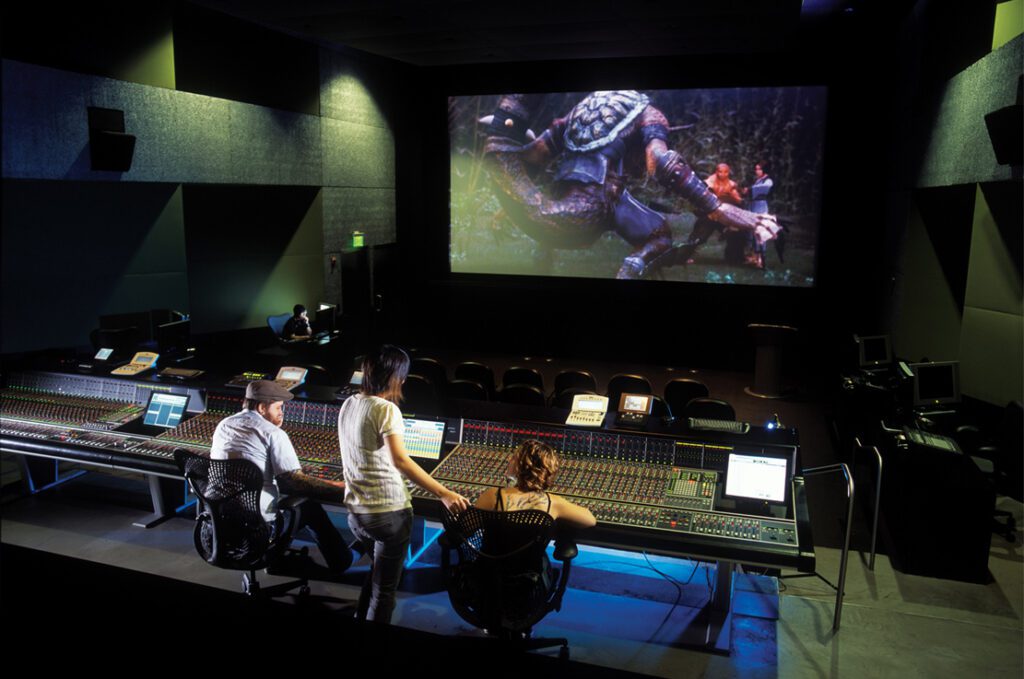 Dubbing stage at Full Sail University