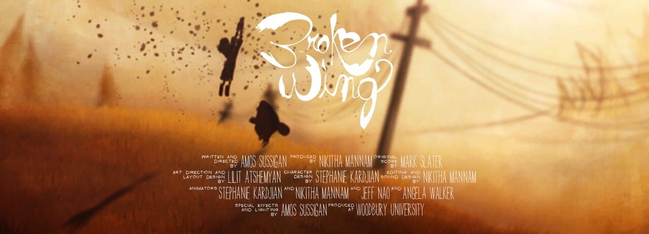 Broken Wing — hand-drawn animated short
