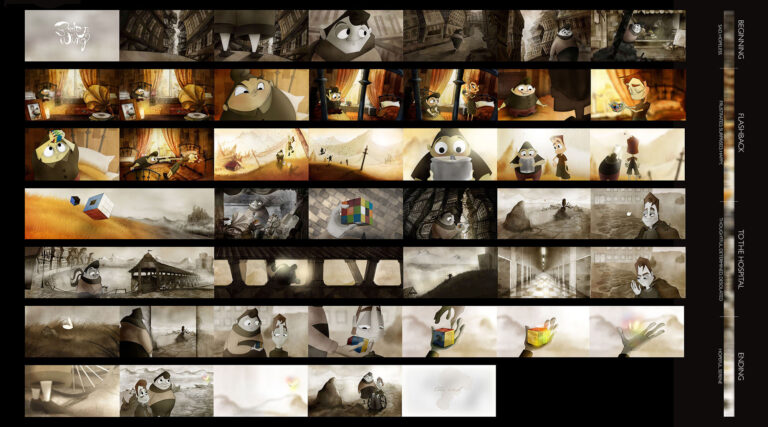 Broken Wing — colour script