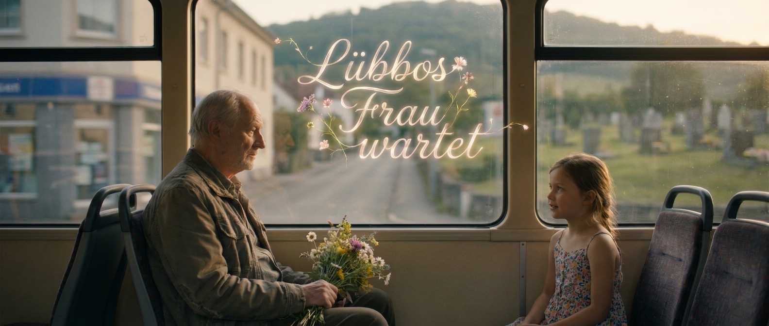 Lübbos Frau wartet — German short film key art