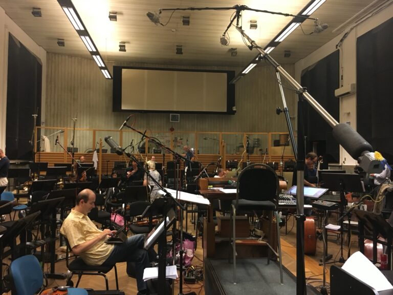 The live room at Smecky Studios