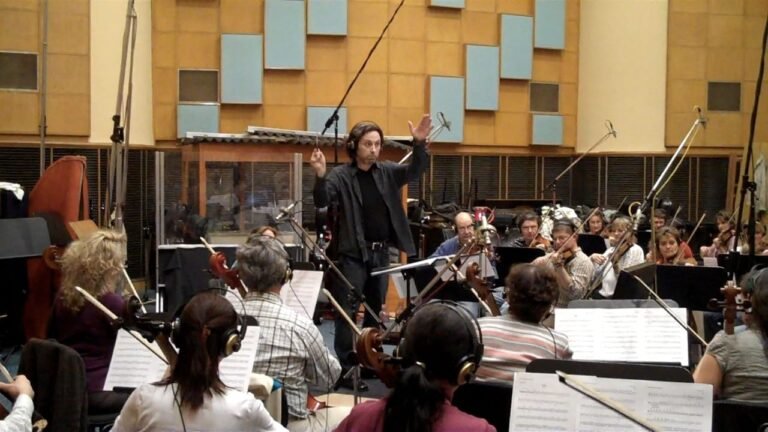 Mark Slater conducting the Budapest Symphony Orchestra