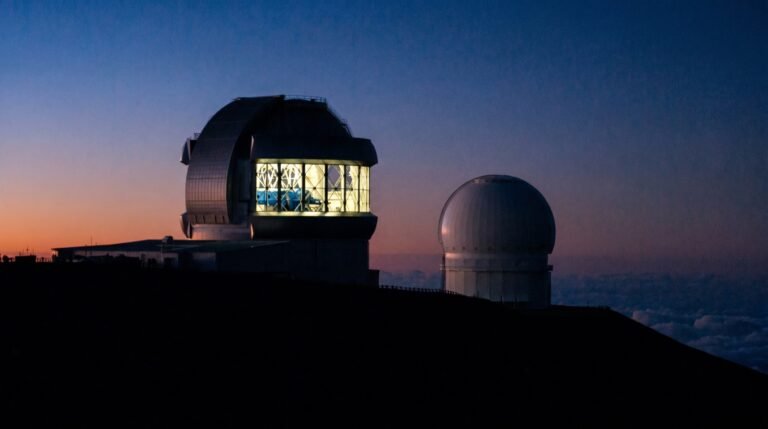 Gemini North and the Canada-France-Hawai'i Telescope, Maunakea