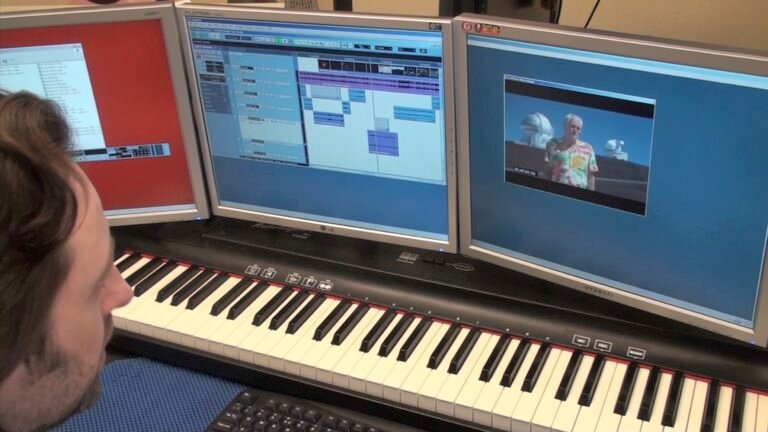 Score preparation in the studio