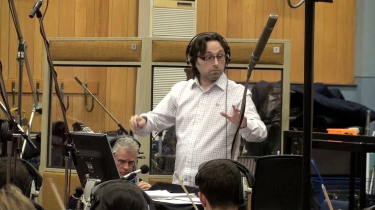 Conducting at Abbey Road