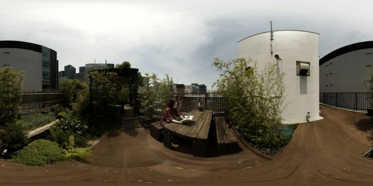 On location — 360 panorama, from Tokyo Origami